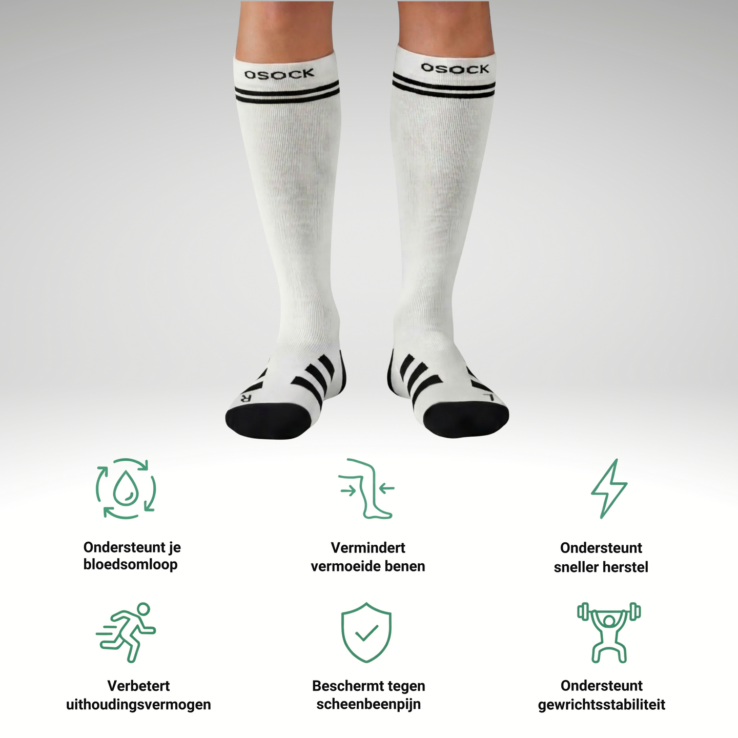 Compressiesokken - Medisch gecertificeerd