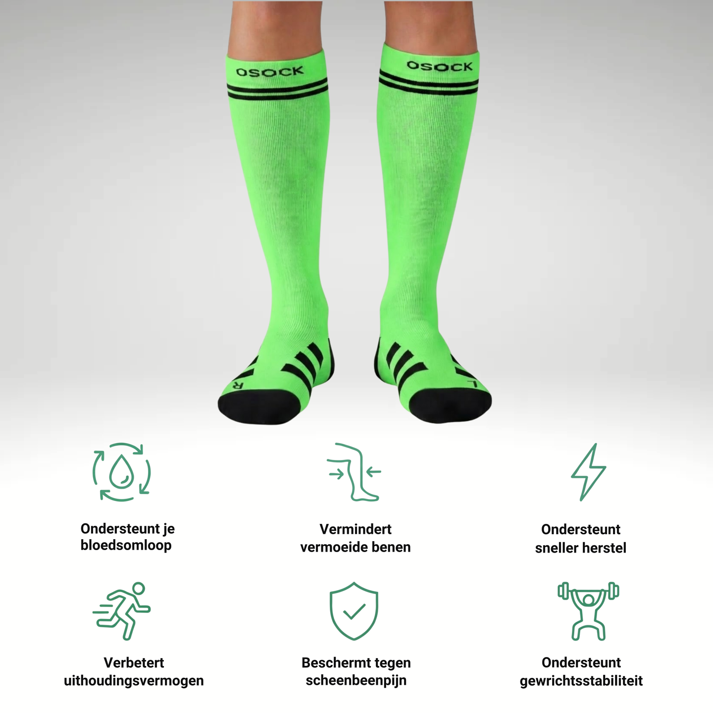 Compressiesokken - Medisch gecertificeerd