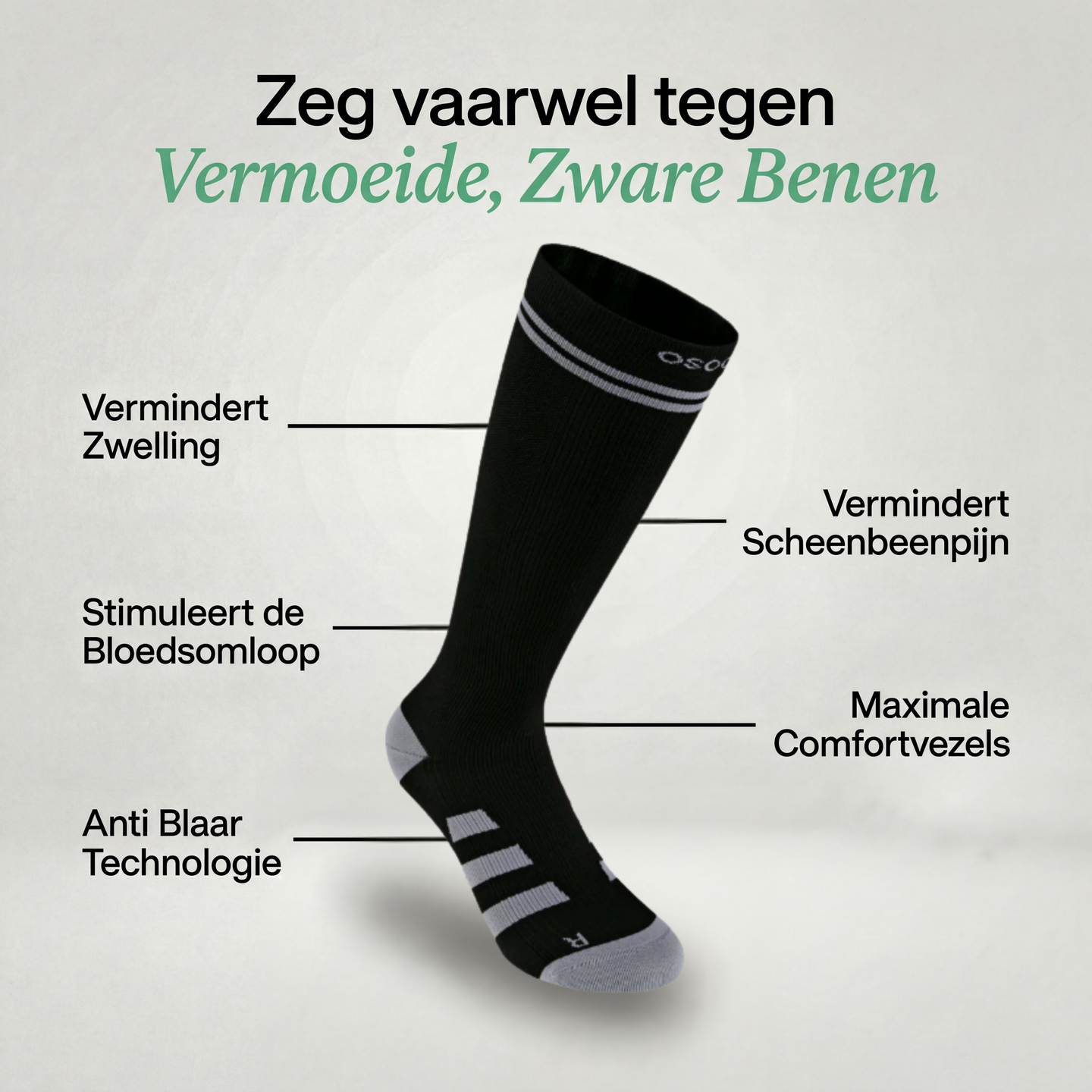 Compressiesokken - Medisch gecertificeerd