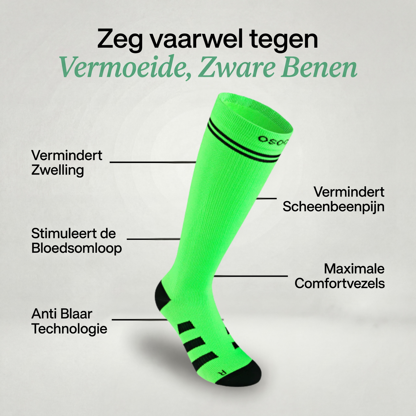 Compressiesokken - Medisch gecertificeerd