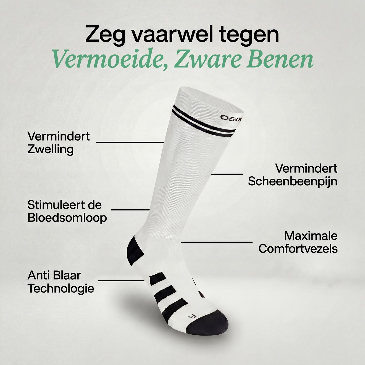 Compressiesokken - Medisch gecertificeerd