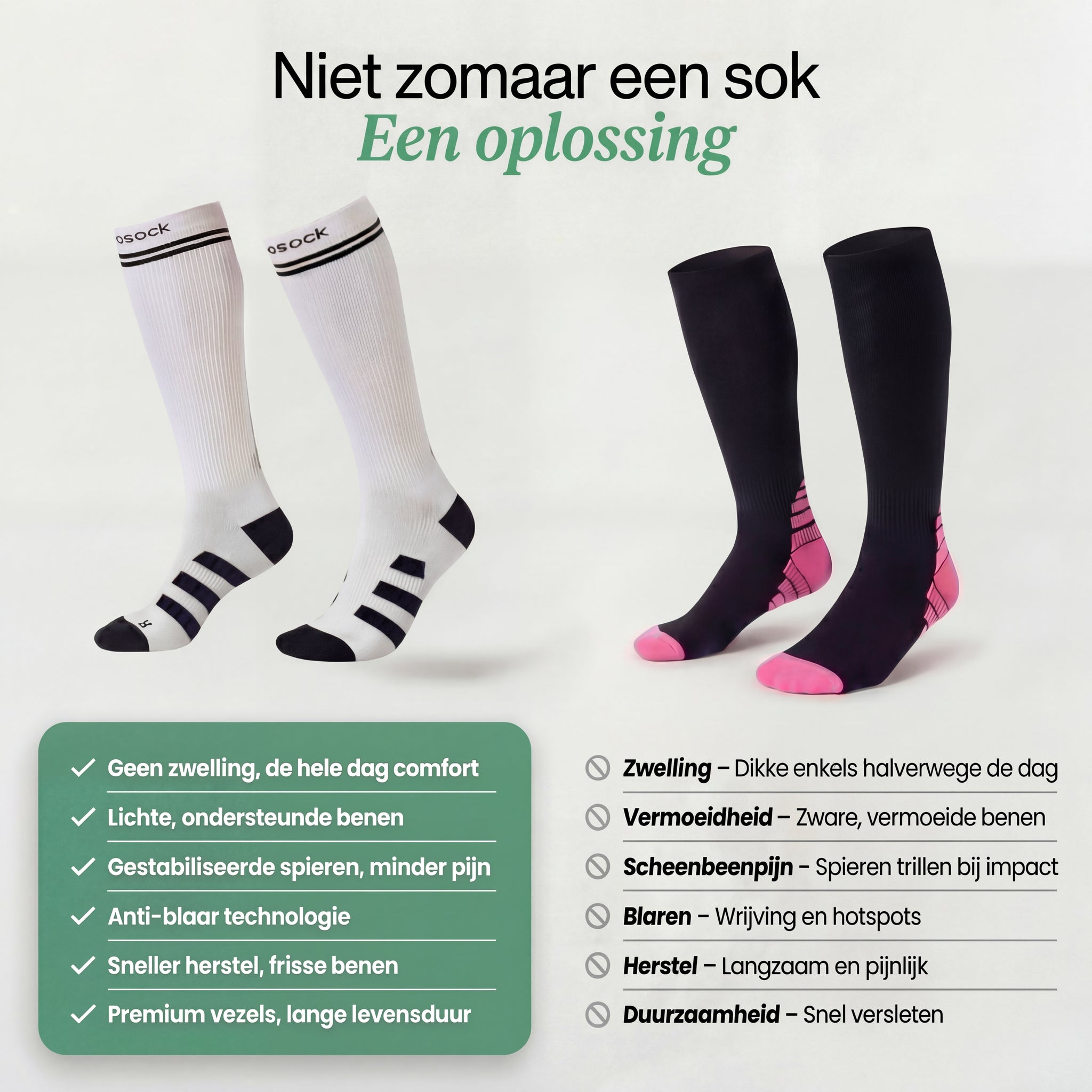 Kompressionsstrümpfe - Medizinisch zertifiziert